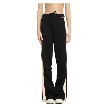 Diesel, P-Robbie Wide Pants Zwart, Dames, Maat:M