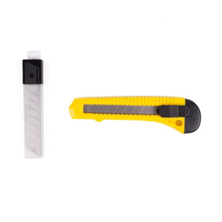 Brytbladskniv 18 mm + 10 blad