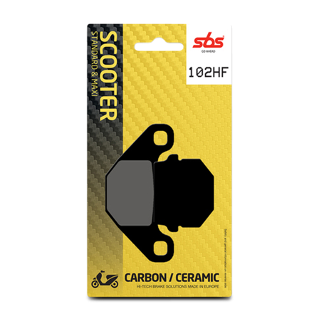 Pastiglie Freni Ceramiche SBS per Scooter - Peugeot Trekker 50 1999-2001