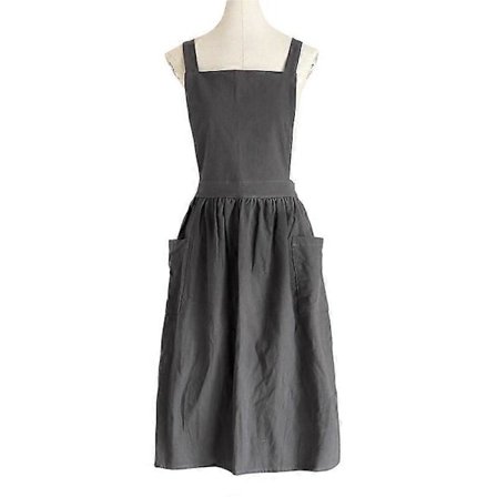 Forklæde til Kvinder Elegant Arbejdsforklæde til Køkken Fabrik Restaurant/Arbejder