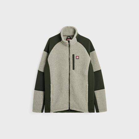 66 North men's Men's Tindur Shearling Jacket Tops - Stone - XL