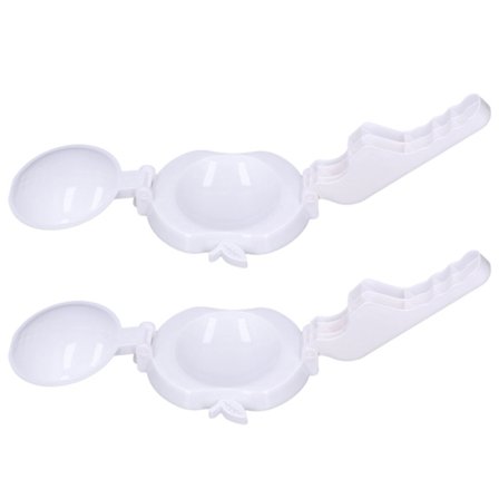 2 stk. manuel dumpling-indpakningspresse rustfri skindfremstiller tilbehør