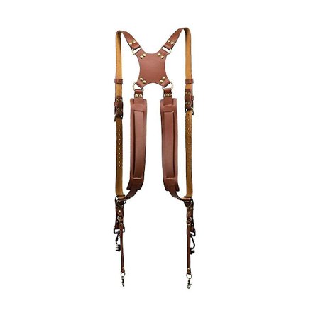 Kamerarem Enkelt og Dobbelt Skulder Kamera Håndledsrem Læder Slr Kamera Skulderrem Digita