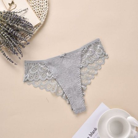 2 STK Trusser til kvinder Dametrusser GRÅ S