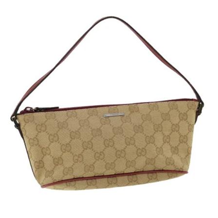 Gucci Vintage Pre-owned Canvas pouches , Beige , Dames , Maat: ONE Size Vintage Tassen