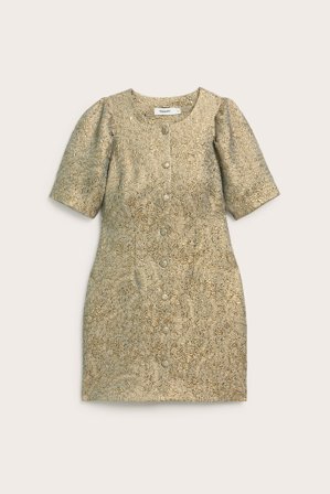 Kappahl | Brokadekjole | Gull