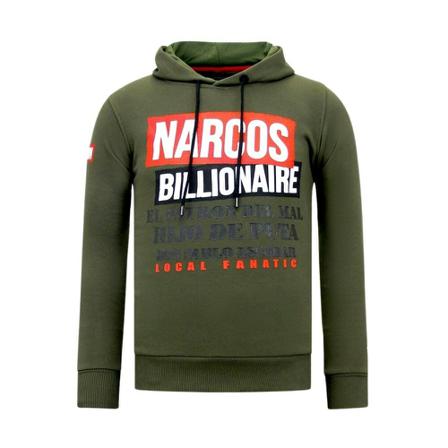 Local Fanatic - Hood Tröjor - Grön - Herr - Storlek: Xl, Herr, Storlek: XL