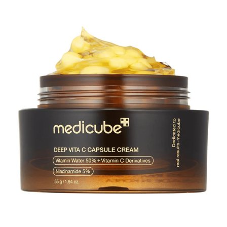 Medicube Deep Vita C Capsule Cream 55 stk, Skincare, Ansigtspleje, Natcreme