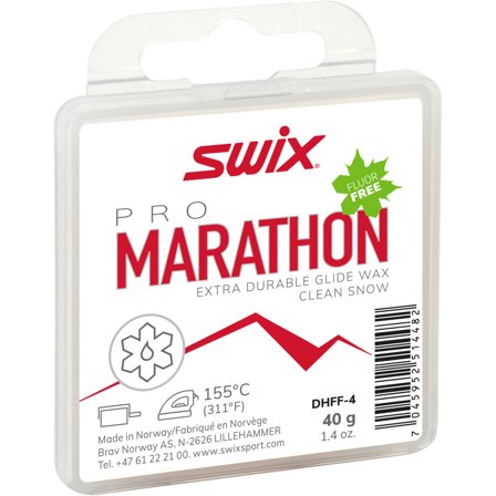Swix Marathon White Fluor Free ski wax ONESIZE