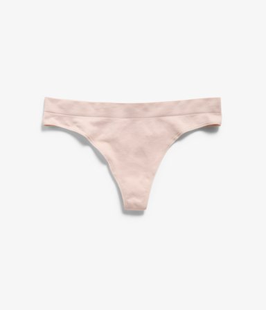 Kappahl | Seamless stringtrosa Ljusrosa XL | Ljusrosa