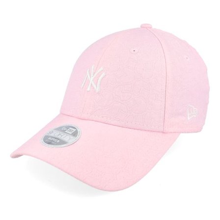 New Era - MLB Rosa adjustable Keps - New York Yankees Womens Jacquard 9FORTY Pink Adjustable @ Hatstore