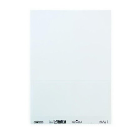 DURABLE Navneskilt DURABLE 97x86mm peel-off(100)