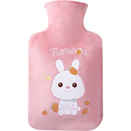 1 Liter Vinter Vatten Injektion Varmvattenflaska Varm Kompress Bälte