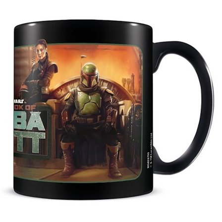 Star Wars: The Book Of Boba Fett Tron Mugg En Storlek Svart/Brun