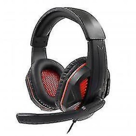 3.5mm Adjustable Led Light Wired Bass Stereo Gaming Headset Earphone Headphone