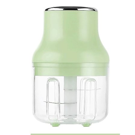 Elektrisk hvitløkshakker grønnsakshakker GRØNN