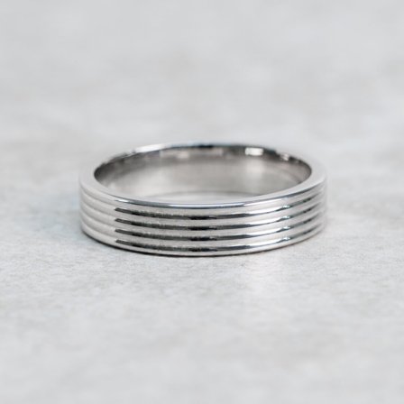 Förlovningsring Tibast, 18K Vitguld - Förlovning- och vigselringar