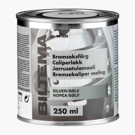 Bromsoksfärg silver 250 ml - Biltema