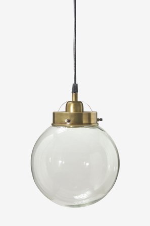 PR Home - Loftlampe Normandy 20 cm - Messing - Loftpendler - Fra Homeroom