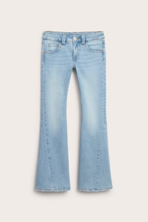 Kappahl | Bootcut jeans low waist Lys denim 128 | Lys denim