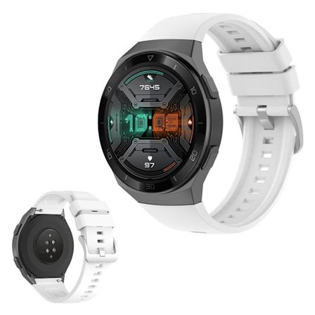 Huawei Watch GT 2e silikon klockarmband - vit