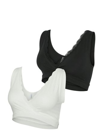 Mamalicious | Mlhelena Crossy Lace Bra 2F 2-P Noos | L