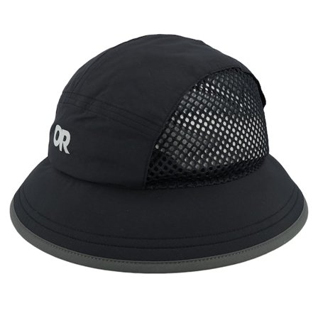 Outdoor Research - Schwarz bucket Hut - Swift Hat Black Bucket @ Hatstore