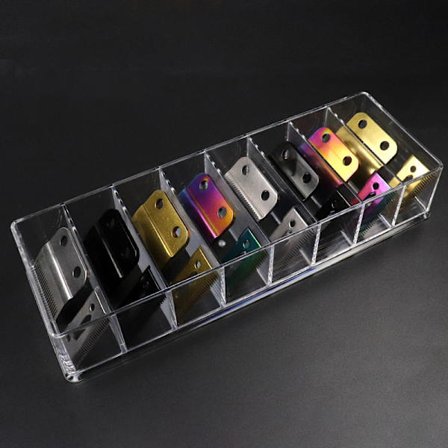 8 Grids Elektrisk hårklipper Limit Comb Organizer Guide Comb S