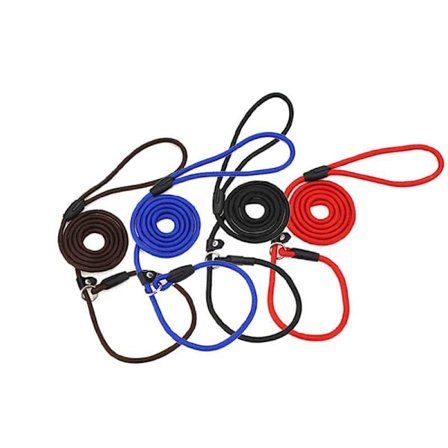 Hundträning Korrigeringskoppel Cesar Puppy Pets Millan Slip Nylon Rep 8*140mm - Svart 8*140mm