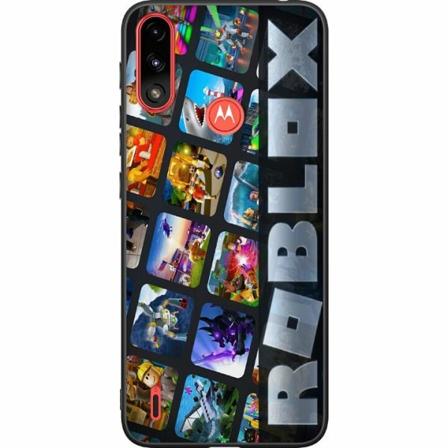 Motorola Moto E7i Power Svart Skal Roblox