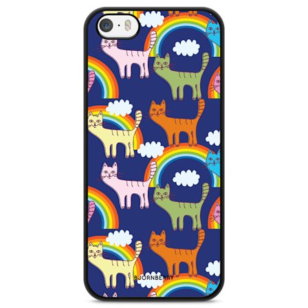 Bjornberry Skal iPhone 5/5s/SE (2016) - Katter & Regnbågar