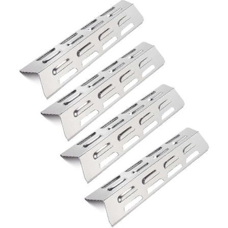 Utendørs Grill Grill 4 stk Gassgrill Rustfritt Stål Varmeplate