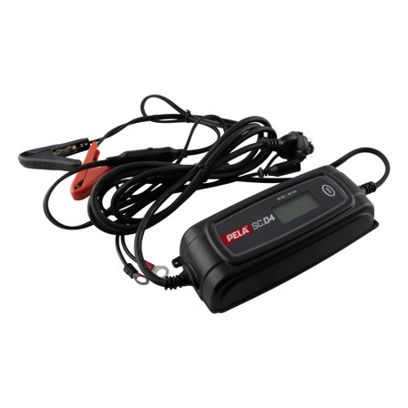 PELA 544066 Batterilader 6 V, 2 A/12 V, 4 A, Verksted & bil