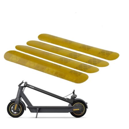 Nro 9 skootteri G30 Max suurennetut heijastavat listat heijastavat koristetarrat Max muovikansi heijastavat turvatarrat