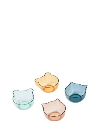 Liewood Berno Tritan Bowl 275 Ml 4-Pack - Multi/patterned - ONE SIZE