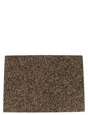 Dash Rektangulær Dækkeserviet, Sæt Med 4, 35X25 Cm Home Tableware Placemats Brown Liga