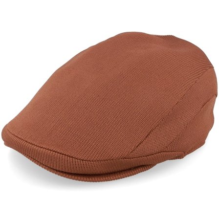 Kangol - Brun flatcap Caps - Tropic 507 Mahogany Flat Cap @ Hatstore