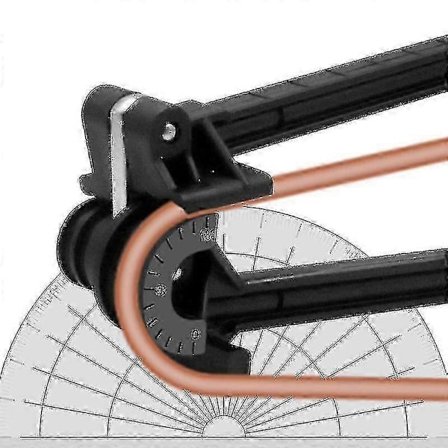 2025 180 Graders Rörbockare Fyrfacks Kombination Multipurpose Rörbockare Rörbockningsverktyg För Koppar Aluminium Tunna Rör