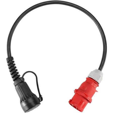 LAPP MOBILITY CEE-laddningsadapter Universal, upp till 22 kW, 3-fas (5555923001) 32 A, adapterkabel för LAPPs laddningsstationen Universal