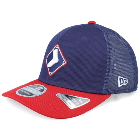 New Era - MLB Bleu trucker Casquette - Chicago White Sox MLB Batting Practice 9SEVENTY Royal/Red Trucker @ Hatstore