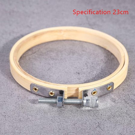 Bambus Ramme Broderi Hoop Ring DIY Broderi Maling Cross