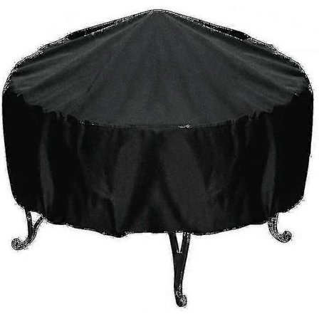 Kraftigt Vandtæt Rundt Grillovertræk, UV-bestandigt Udendørsbeskyttelse til Kuglegrill [DB] 122*45cm