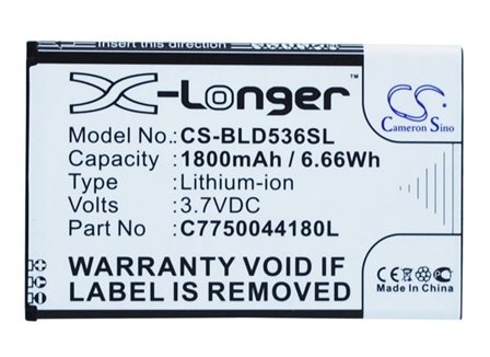 Akku älypuhelin, Matkapuhelin BLU Studio 5.0C, Studio 5.0e, Studio 5.0CE jne. varten.