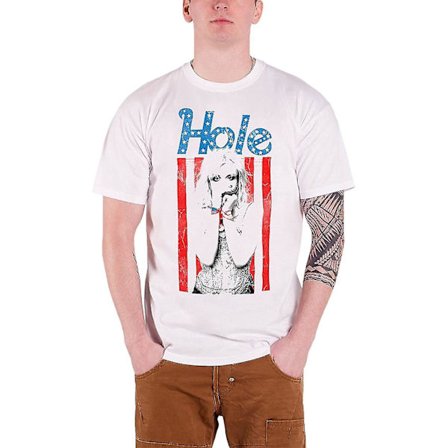 Hole Herr Courtney Love Flag Photo Officiell T-shirt