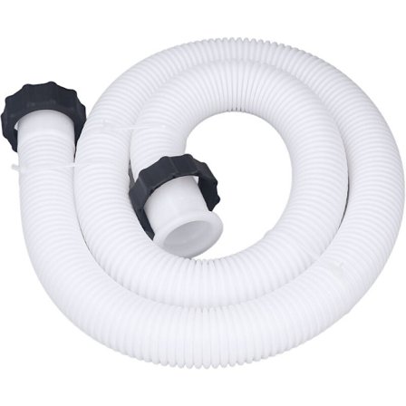 Ersättnings slang för poolpump för Intex 1,5 tum diameter Ersättnings slang för pooler ovan jord Vit 1,5m/4,9ft