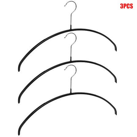 Hängare med halkskydd Klädhängare Perfekt för klänningar Blusar och byxor Skjortor Slipsar Halsdukar och tröjor