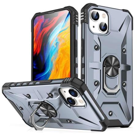 Iphone 14 Plus Skal Ringhållare Armor - Grå
