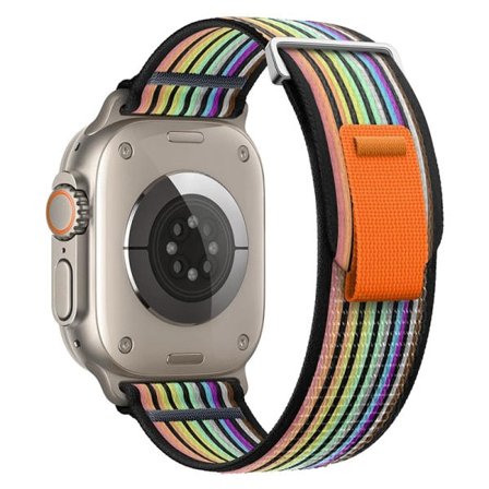 Trail Loop-rem för Apple Watch-band 44 mm 40 mm 45 mm 41 mm 42 44 45 mm Sportarmband iwatch Ultra 2 49 mm serie 9 8 se 7 6 5 4 3