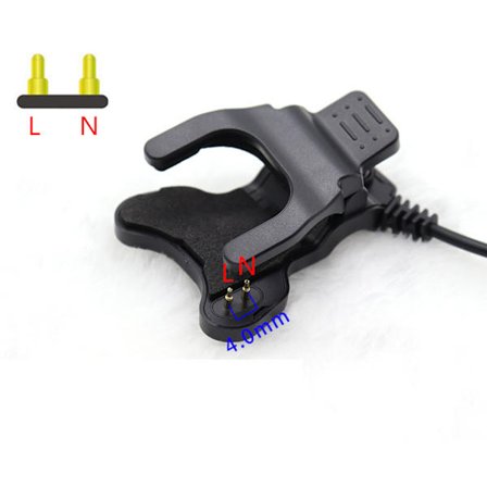 for Smart Watch Laderklemme Universell Ladestasjon Kabel for TW64 TW68 for Sma