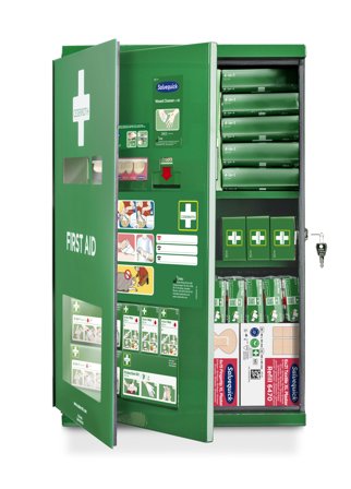 Cederroth 290900 Första hjälpen-skåp Dubbel, Första hjälpen